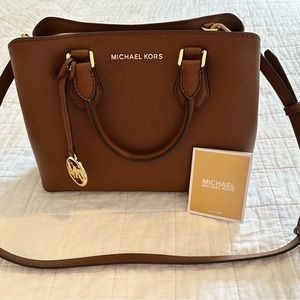 Michael Kors Brown Leather Bag